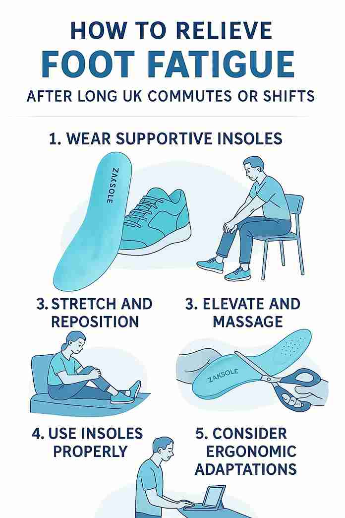 Massage Insoles – Stimulate Circulation & Relieve Foot Fatigue